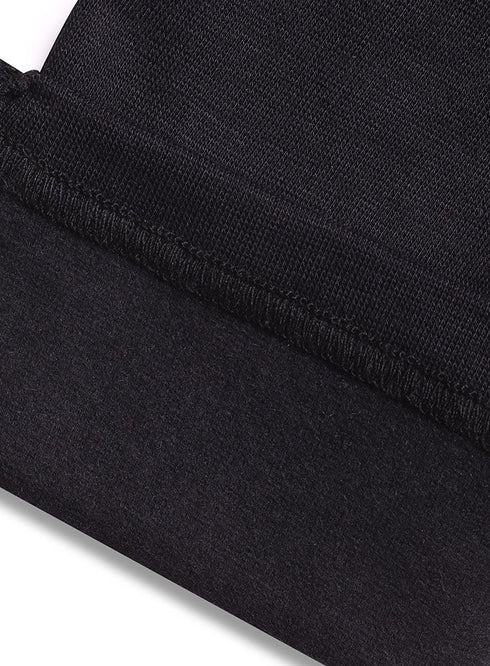 Black Thermal Leggings Pant - Khotwh