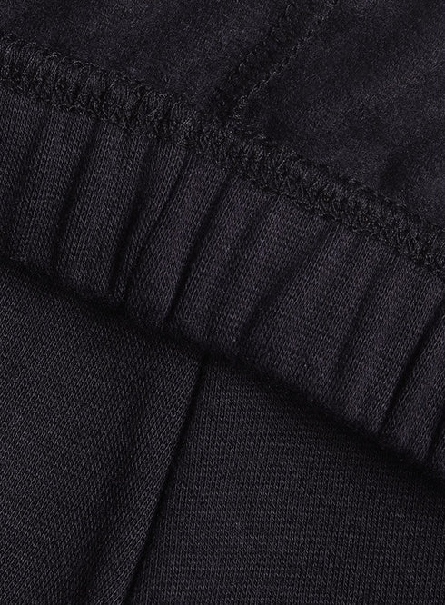 Black Thermal Leggings Pant - Khotwh