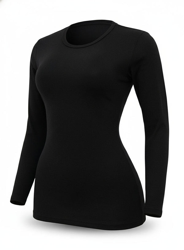 Black Thermal Top - Khotwh