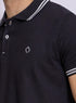 Black Tipped Polo - Khotwh