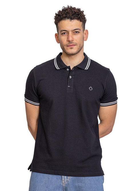 Black Tipped Polo - Khotwh