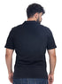 Black V-Neck Crunchy-Oversize T-Shirt - Khotwh