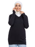 Black V - Neck Knit Pullover - Khotwh