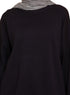 Black V - Over Size Half Cool - Khotwh