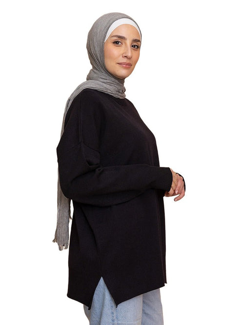 Black V - Over Size Half Cool - Khotwh