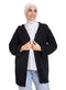 Black Velvet Cardigan - Khotwh