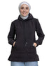 Black Velvet Hoodie Vent - Khotwh