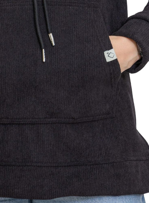 Black Velvet Hoodie Vent - Khotwh