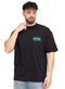 Black VIG - O - S Round T-shirt - design 3701 - Khotwh