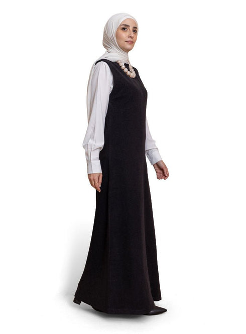 Black W - Sleeveless Dress - Khotwh