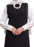 Black W - Sleeveless Dress - Khotwh