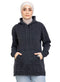 Black Washed Hoodie Vent - Khotwh