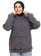Black Washed O - S Hoodie - Khotwh