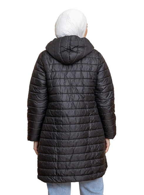 Black Waterproof Jacket - Khotwh