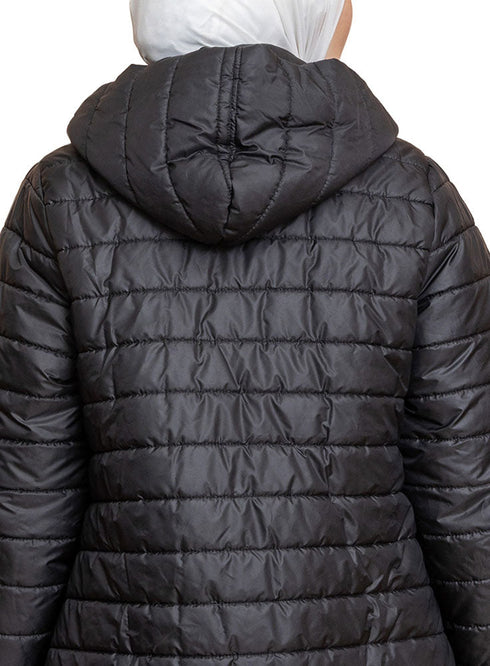 Black Waterproof Jacket - Khotwh