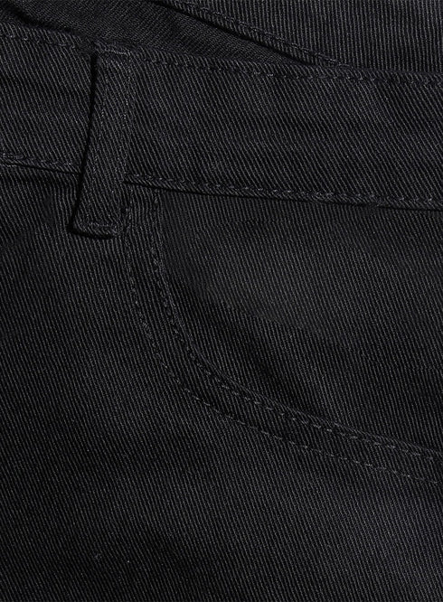 Black Wide Gabardine - Khotwh