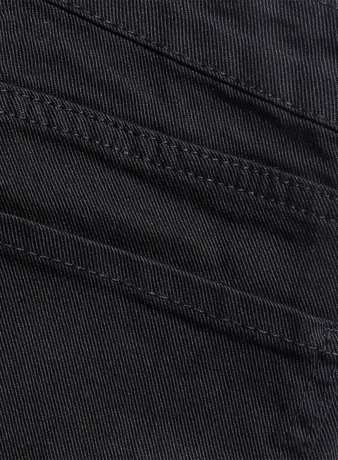 Black Wide Gabardine - Khotwh