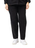 Black Wide Gabardine Pants - Khotwh