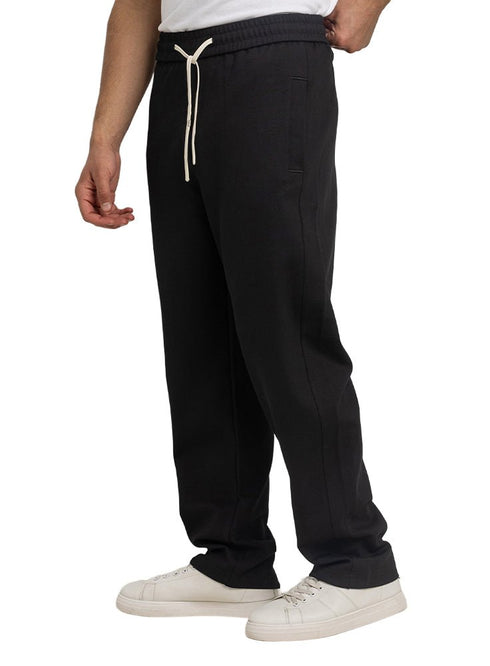 Black Wide Leg Pants - Khotwh