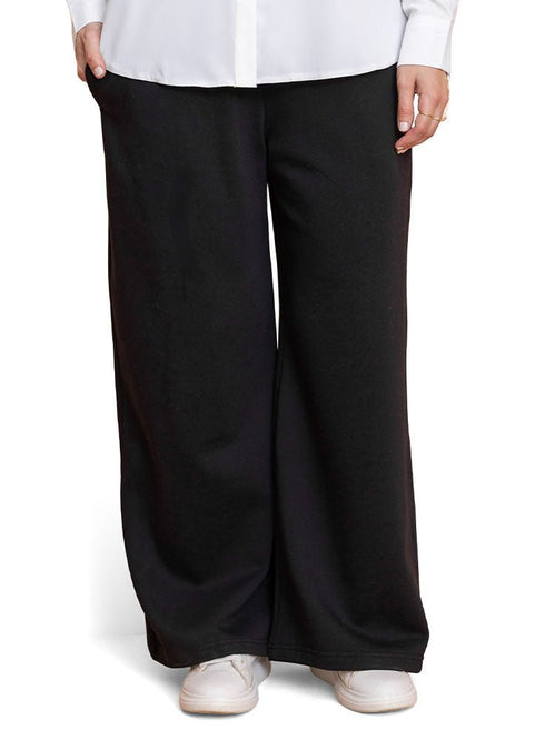 Black Winter Wide Leg (W) - Khotwh
