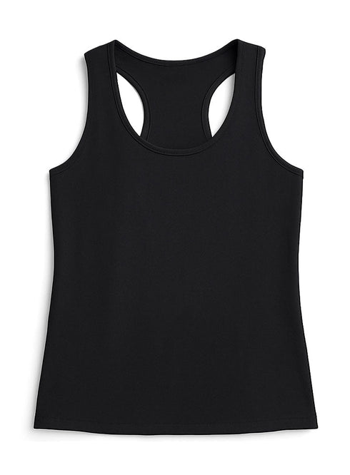 Black X - Sleeveless Slim Fit Top - Khotwh