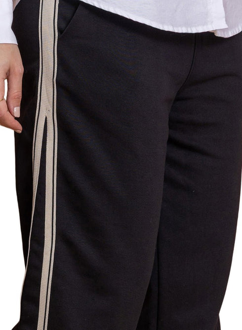Black Y - Side Stripe Pant - Khotwh