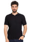 Black Zigzag F - S.Knit Polo T-shirt - Khotwh