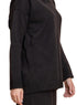 Black Zipper knitted Suit - Khotwh
