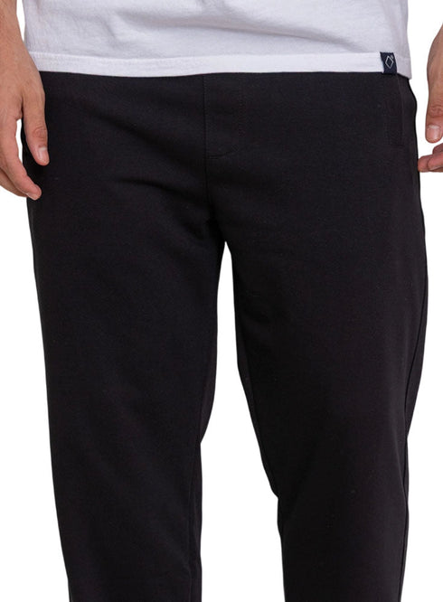 Black Zipper - Melton Wide Leg - Khotwh