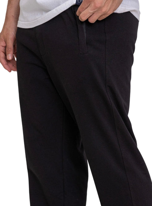 Black Zipper - Melton Wide Leg - Khotwh