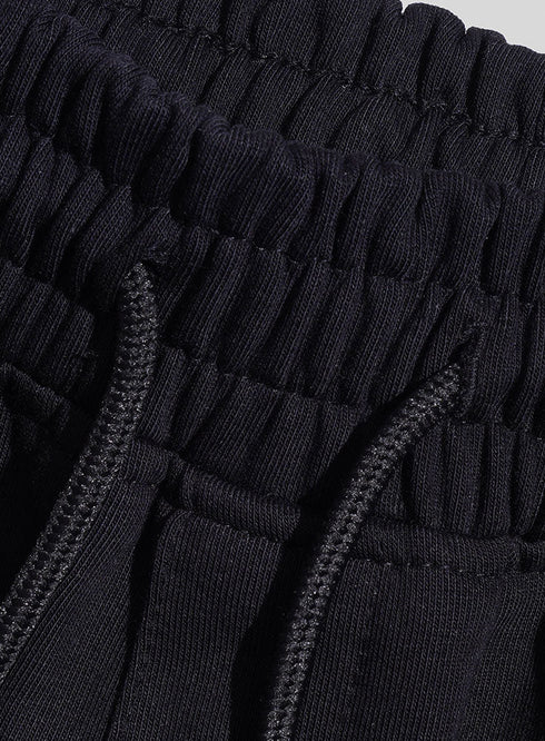 Black Zipper - Melton Wide Leg - Khotwh