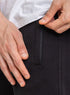 Black Zipper Sweatpant - Khotwh