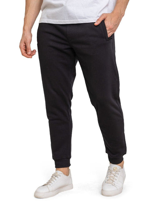 Black Zipper Sweatpant - Khotwh