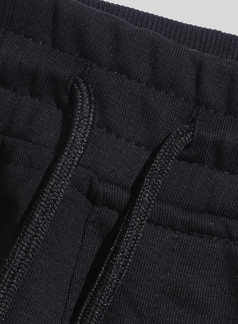 Black Zipper Sweatpant - Khotwh