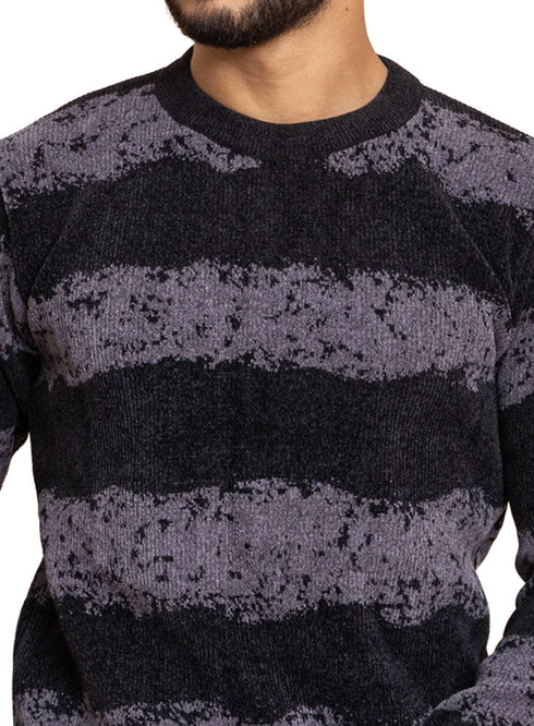Black*grey Design 2460 S - Round Pullover - Khotwh