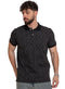 Black*Grey Printed Polo Design 3 - Khotwh