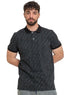 Black*Mint Printed Polo Design 3 - Khotwh