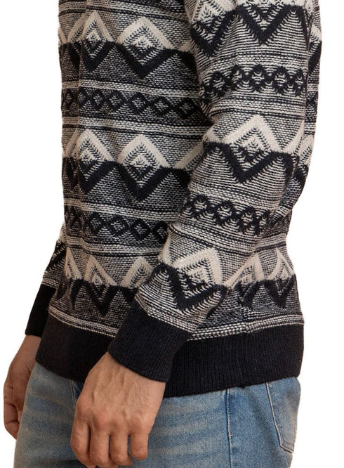 Black*Off - White Design 2426 S - Round Pullover - Khotwh