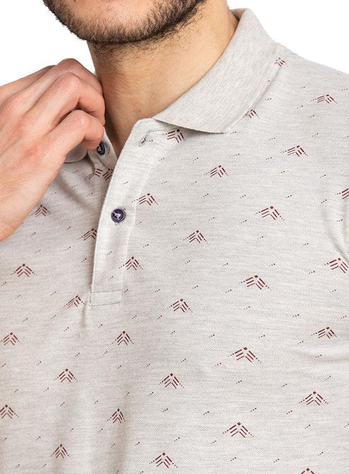 Blade - Cloud Printed Polo - Khotwh