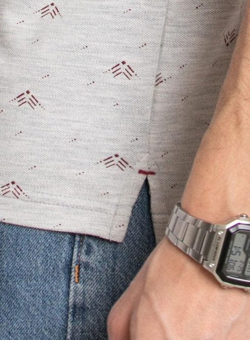 Blade - Cloud Printed Polo - Khotwh
