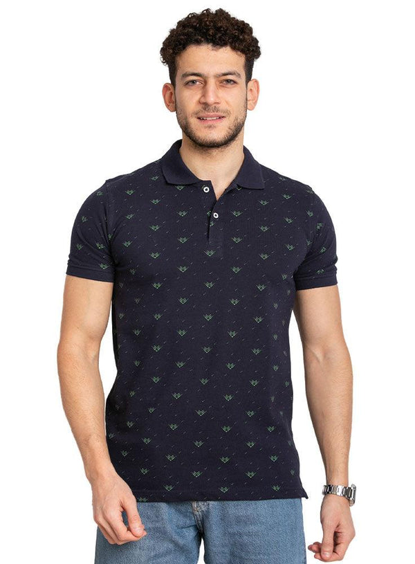 Blade - Indigo Printed Polo - Khotwh