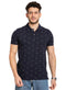 Blade - Indigo Printed Polo - Khotwh