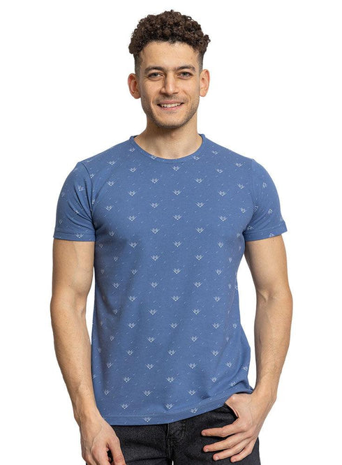 Blade - Jeans Printed Round Pique - Khotwh