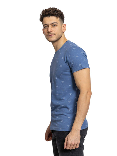 Blade - Jeans Printed Round Pique - Khotwh