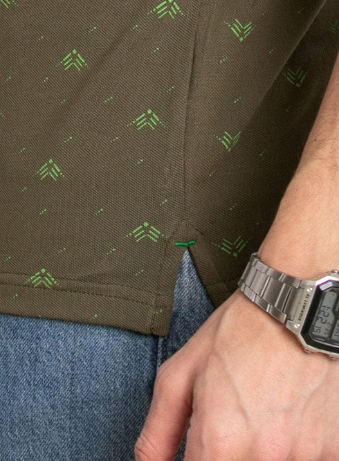 Blade - Sidar Printed Polo - Khotwh