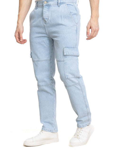 Blue 1 Cargo jeans - Khotwh