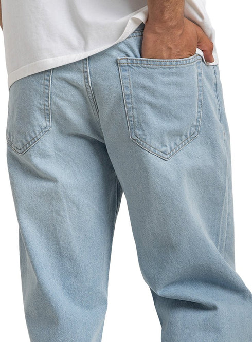 Blue 1 D48 - Jeans Wide Leg Pant - Khotwh