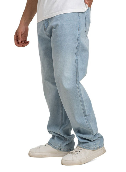 Blue 1 D48 - Jeans Wide Leg Pant - Khotwh