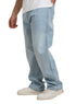 Blue 1 D48 - Jeans Wide Leg Pant - Khotwh