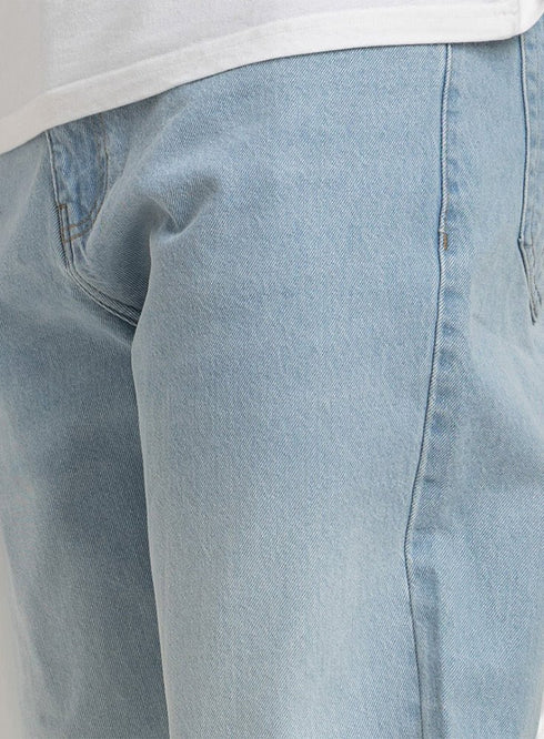 Blue 1 D48 - Jeans Wide Leg Pant - Khotwh